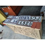 Находка, керамични плочки от Майорка Испания, три цвята,букви и цифри - 4787
