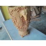 Находка - голяма Индийска кашпа от цветен алабастър - 4573