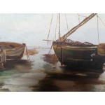 Средна картина масло на платно Испания - 4155