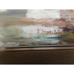 Средна картина масло на платно Испания - 4155