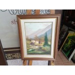 Средна картина масло на платно Испания - 3660