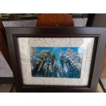 Литография в скъпа рамка от Испания - 3455