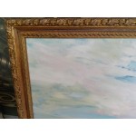 Втора от четири маслени картини върху фазер на испански автор - 2/4 - 3440
