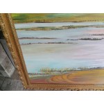 Втора от четири маслени картини върху фазер на испански автор - 2/4 - 3440
