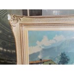 Ярка маслена автоска картина в страхотна рамка - 3443