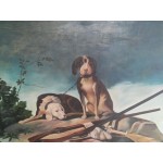 Голяма маслена картина от Испания - 3437