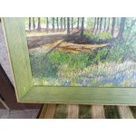 Малка авторска маслена картина - 3421