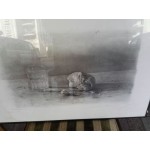 Литография или картина, авторски подпис от Испания - 3423