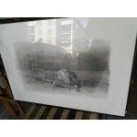 Литография или картина, авторски подпис от Испания - 3423