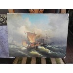 Малка литография  от Испания, стара - 3426