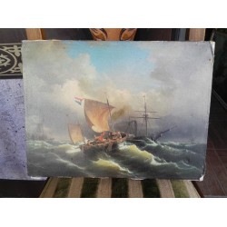 Малка литография  от Испания, стара - 3426