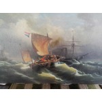 Малка литография  от Испания, стара - 3426