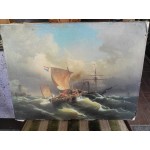 Малка литография  от Испания, стара - 3426