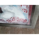 Огромна картина в стил абстрактен модернизъм на Испански художник - 3428