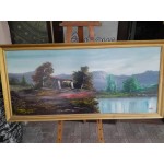 Средна маслена картина от Испания без забележки - 3400
