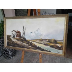 Средна маслена картина от Испания без забележки - 3402
