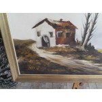 Средна маслена картина от Испания без забележки - 3402