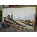 Средна маслена картина от Испания без забележки - 3402