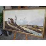 Средна маслена картина от Испания без забележки - 3402