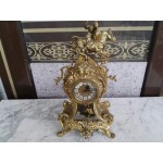 Огромен каминен часовник с батерия и махало - 3168