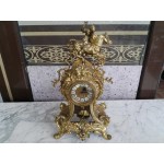 Огромен каминен часовник с батерия и махало - 3168