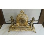 10 килограмов каминен месингов часовник с оригинален механизъм - 3053