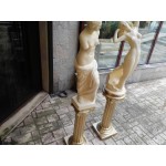Големи гръцки статуи от гипс, реновирани и без забележки - 2955
