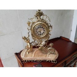 Огромен месингов часовник от Испания - 2912