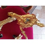 Огромни плътни двойни аплици от Испания, безупречно състояние, работещи - 2919