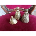 Тройка месингови камбанки дами - 2737