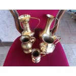 Месингови кани с дръжки - 2706
