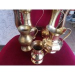 Месингови кани с дръжки - 2706