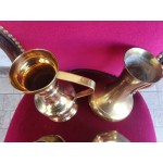 Месингови кани с дръжки - 2706
