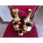 Месингови кани с дръжки - 2706