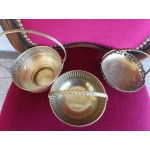 Купи за ядки с дръжка от месинг,декорирани - 2705