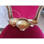 Купи за ядки с дръжка от месинг,декорирани - 2705