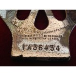 Винтидж емблема за радиатор - Асоциация на Автомобилистите Англия 1960 г.- 2403