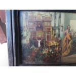 Две малки стари икони от 1908 и 1911 година - 2393