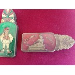 Гръцки месингови щипки за салфетки,пердета,пари или други - 2399
