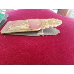 Гръцки месингови щипки за салфетки,пердета,пари или други - 2399