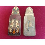 Гръцки месингови щипки за салфетки,пердета,пари или други - 2399