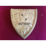 Чугунена фирмена табела на най-скъпото пиано в света "Петров" - 2367