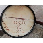 Много стара колона от череша с червен мрамор - модел 2277