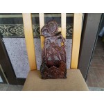 Индонезийска поставка за писма или вестници от дърво - 2286