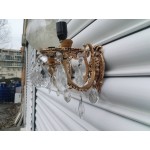 Двойка месингови аплика - 1530 - цена на брой.