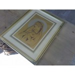 Литография, Метална рамка - А3027