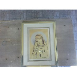Литография, Метална рамка - А3027