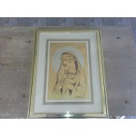 Литография, Метална рамка - А3027