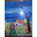 Kартина "Наивна Югославка" ,"Originale Naif Jugoslavo"